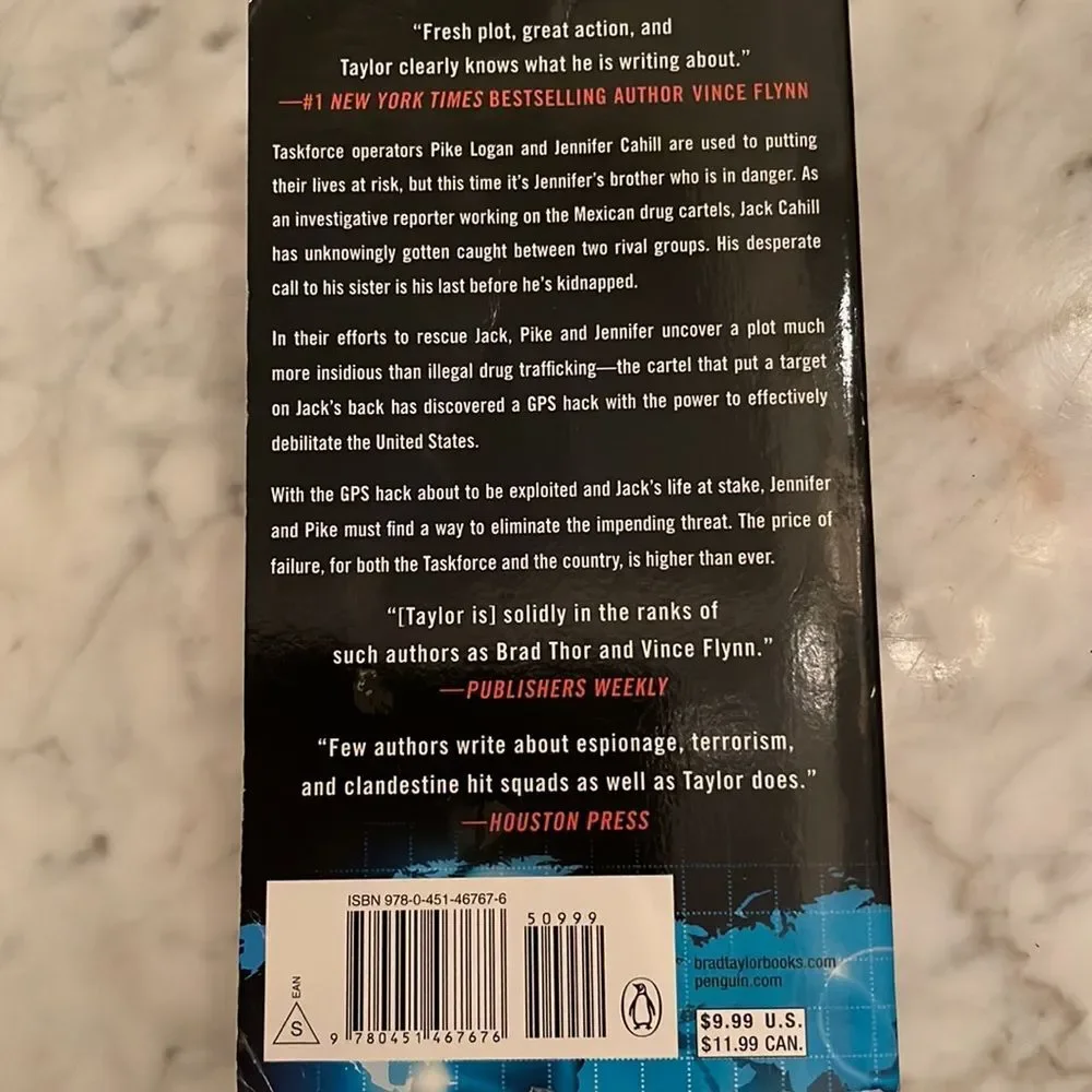 2 books by Brad Taylor
